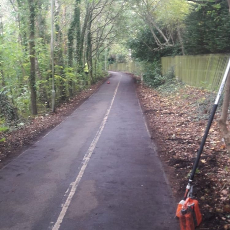 Image entitled Cleared Cycle Path Gallery